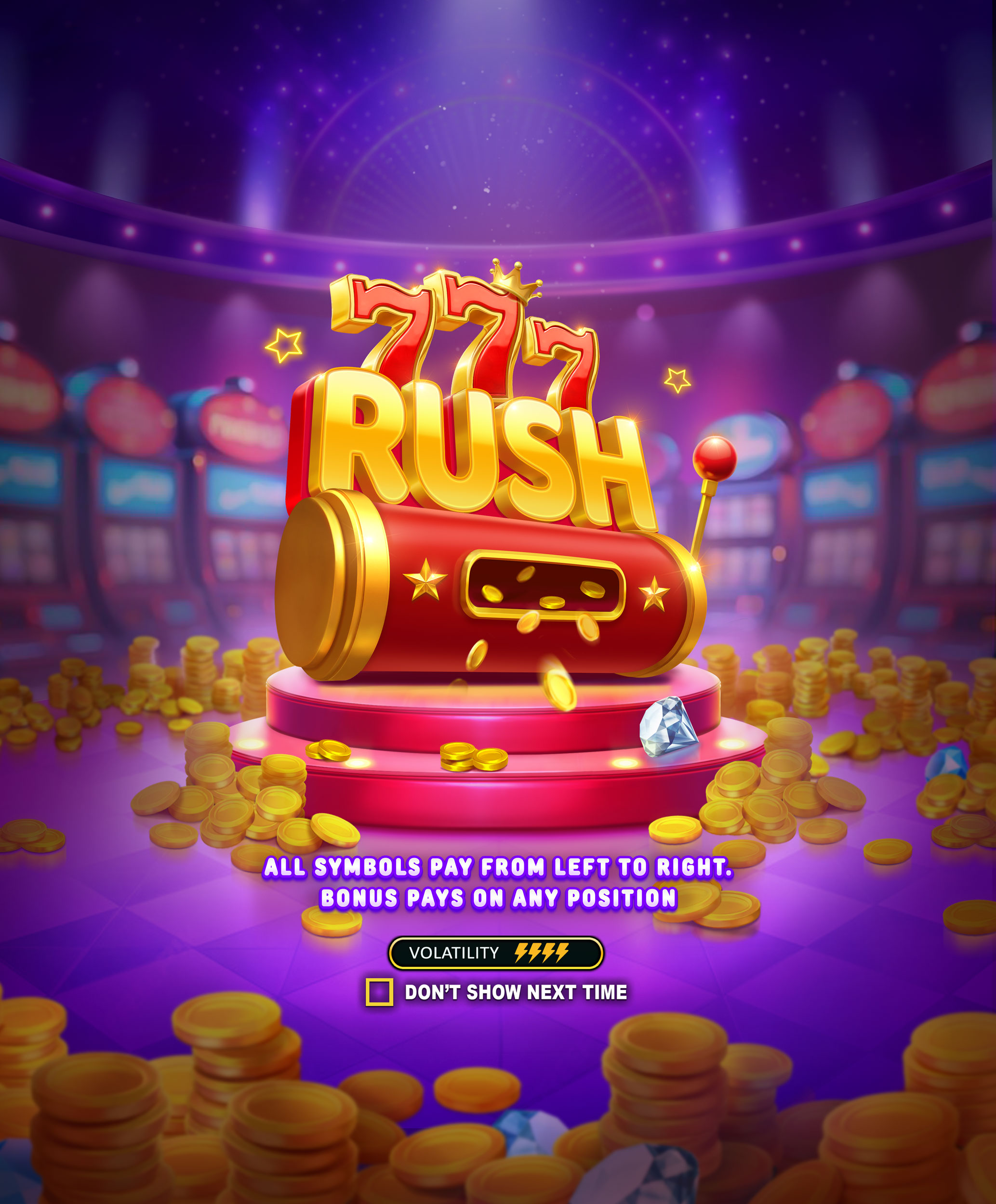 777 Rush - screenshot with slot description 2